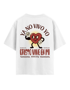 Camiseta - Ya no vivo yo, Cristo vive en mí