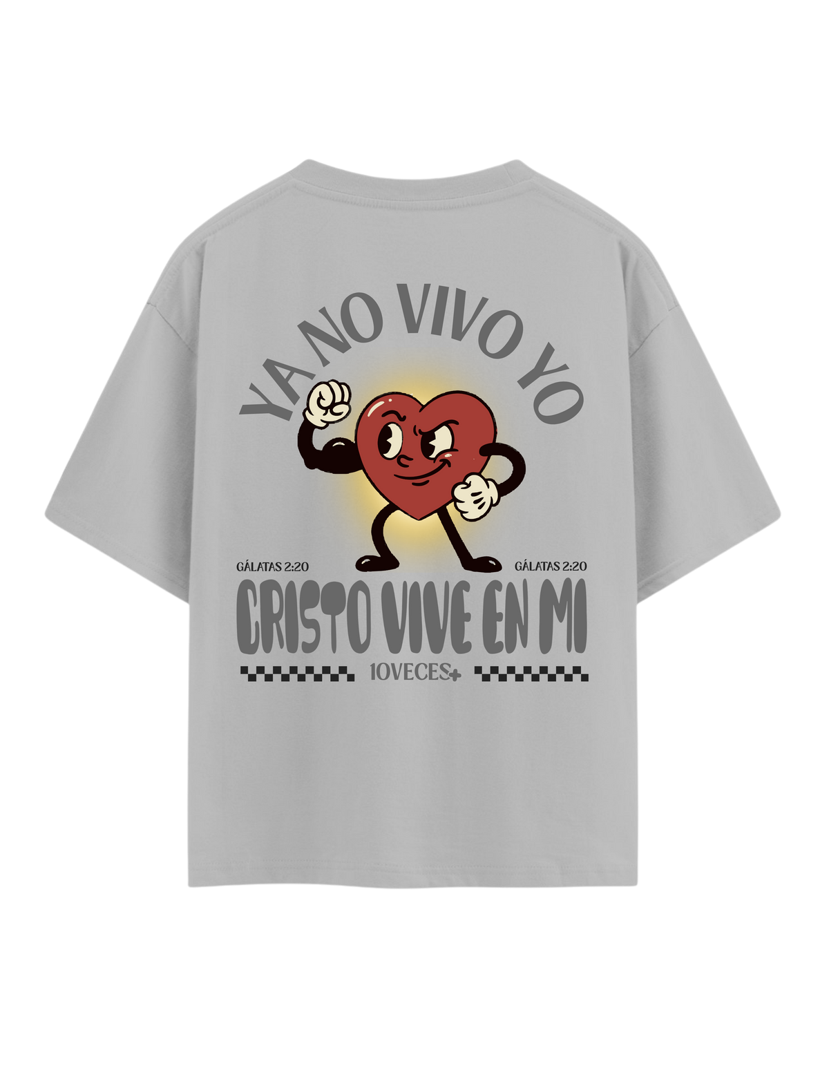 Camiseta - Ya no vivo yo, Cristo vive en mí