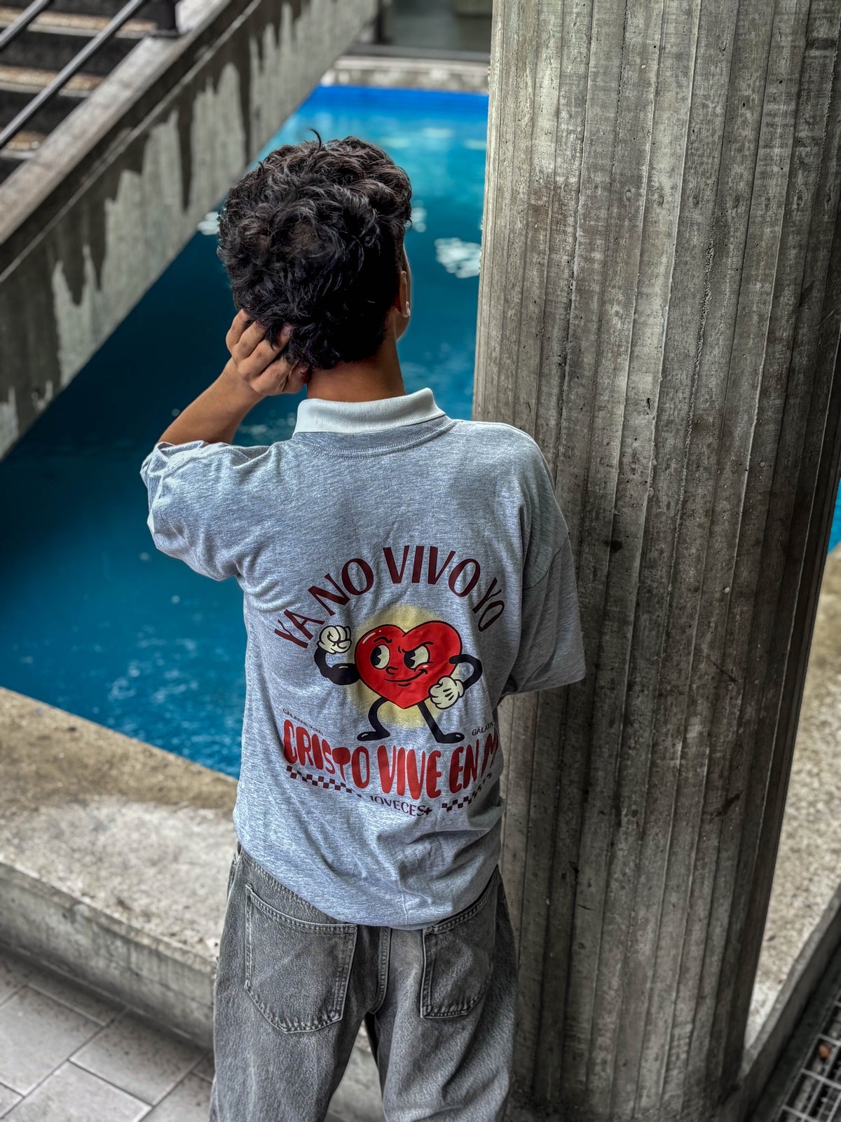 Camiseta - Ya no vivo yo, Cristo vive en mí