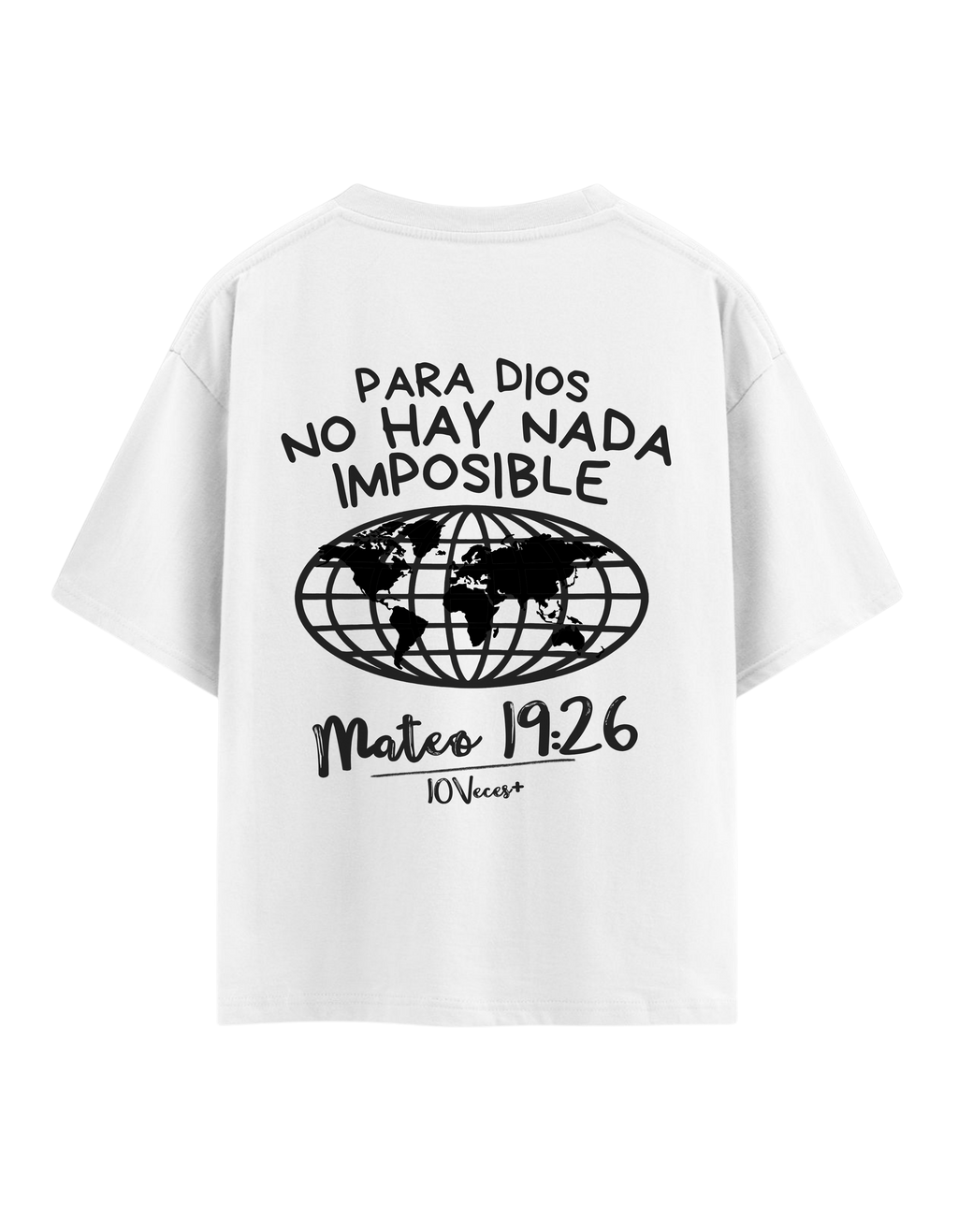 Camiseta - No hay nada imposible para Dios